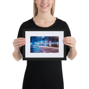 5th Avenue, New York, United States Matte Paper Framed Poster With Matte Board