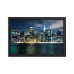 Brooklyn Heights, New York, United States Framed photo paper poster