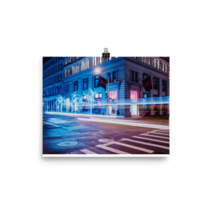 5th Avenue, New York, United States Photo paper poster